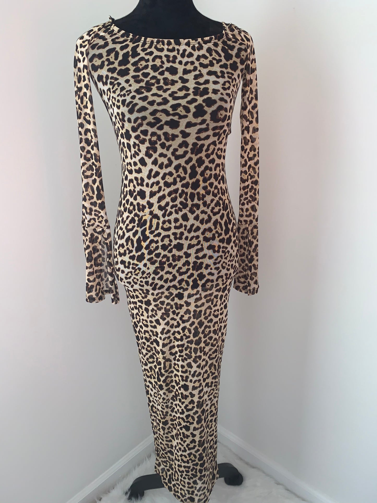 Punta Cana Leopard Dress