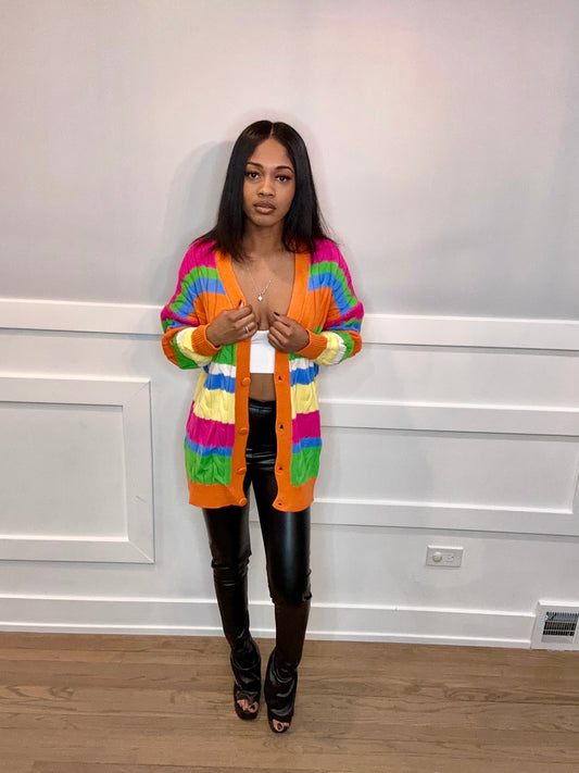 Rainbow on Me Sweater